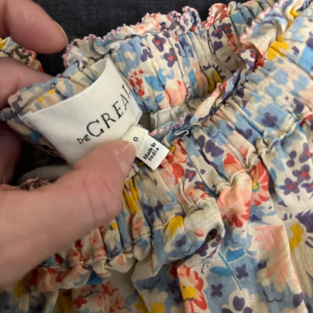 THE GREAT flower skirt - Picture 3 of 3